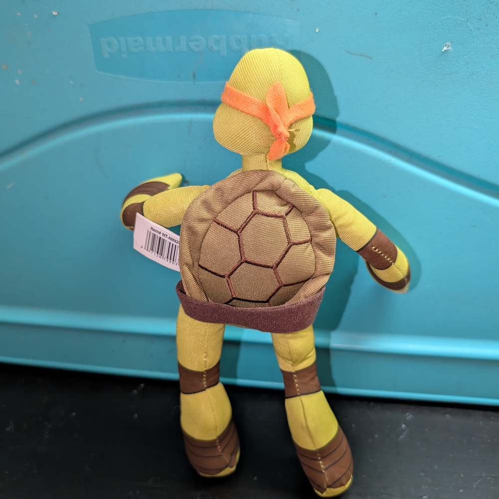 Nickelodeon Green and Brown Turtle Toy for Small Pets Michaelangelo